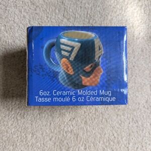 NIB 2016 Captain America Ceramic Mug by Surreal Entertainment - Collectible